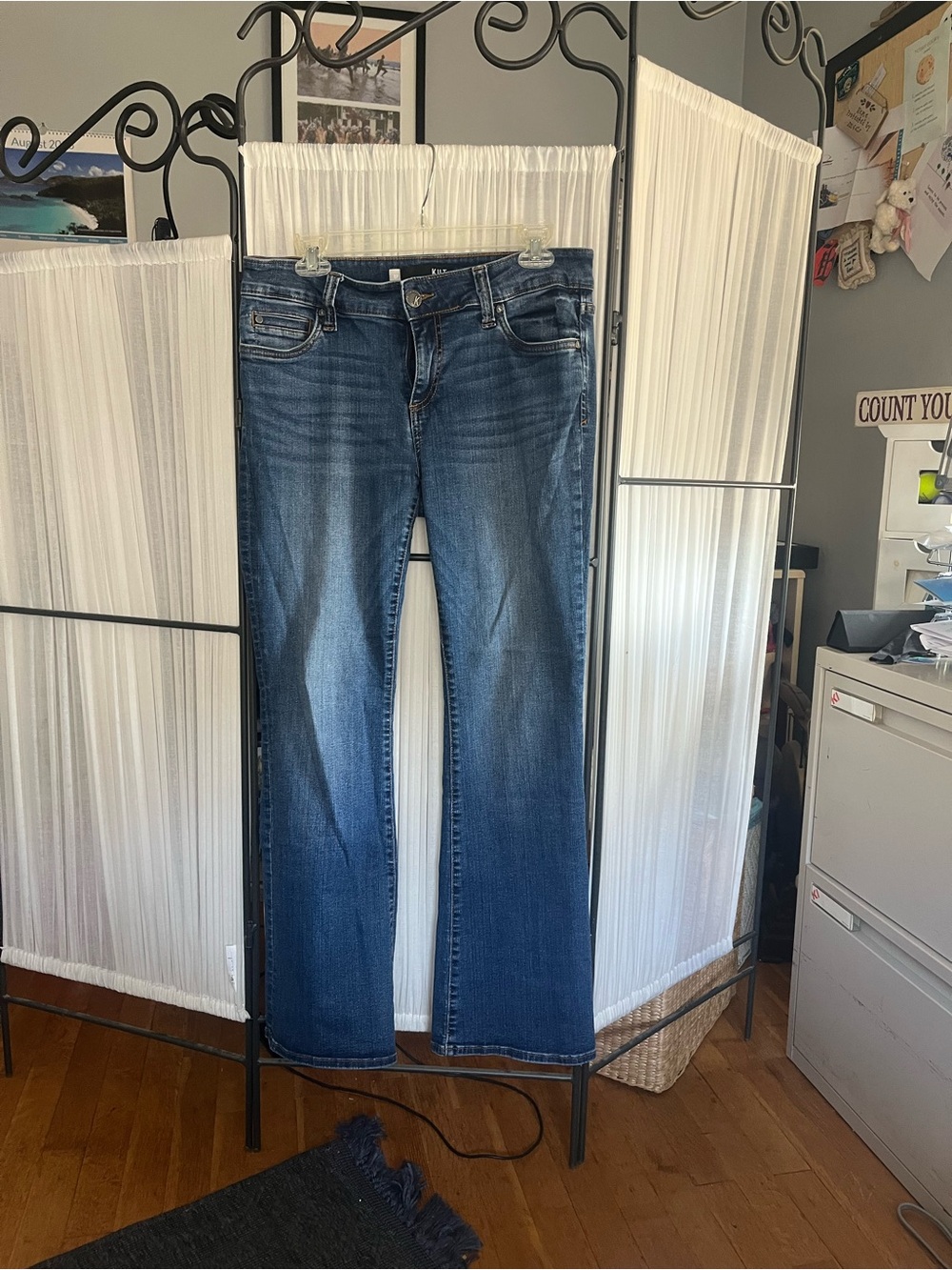 Kut from the Kloth Dark Wash Bootcut Jeans - 8P